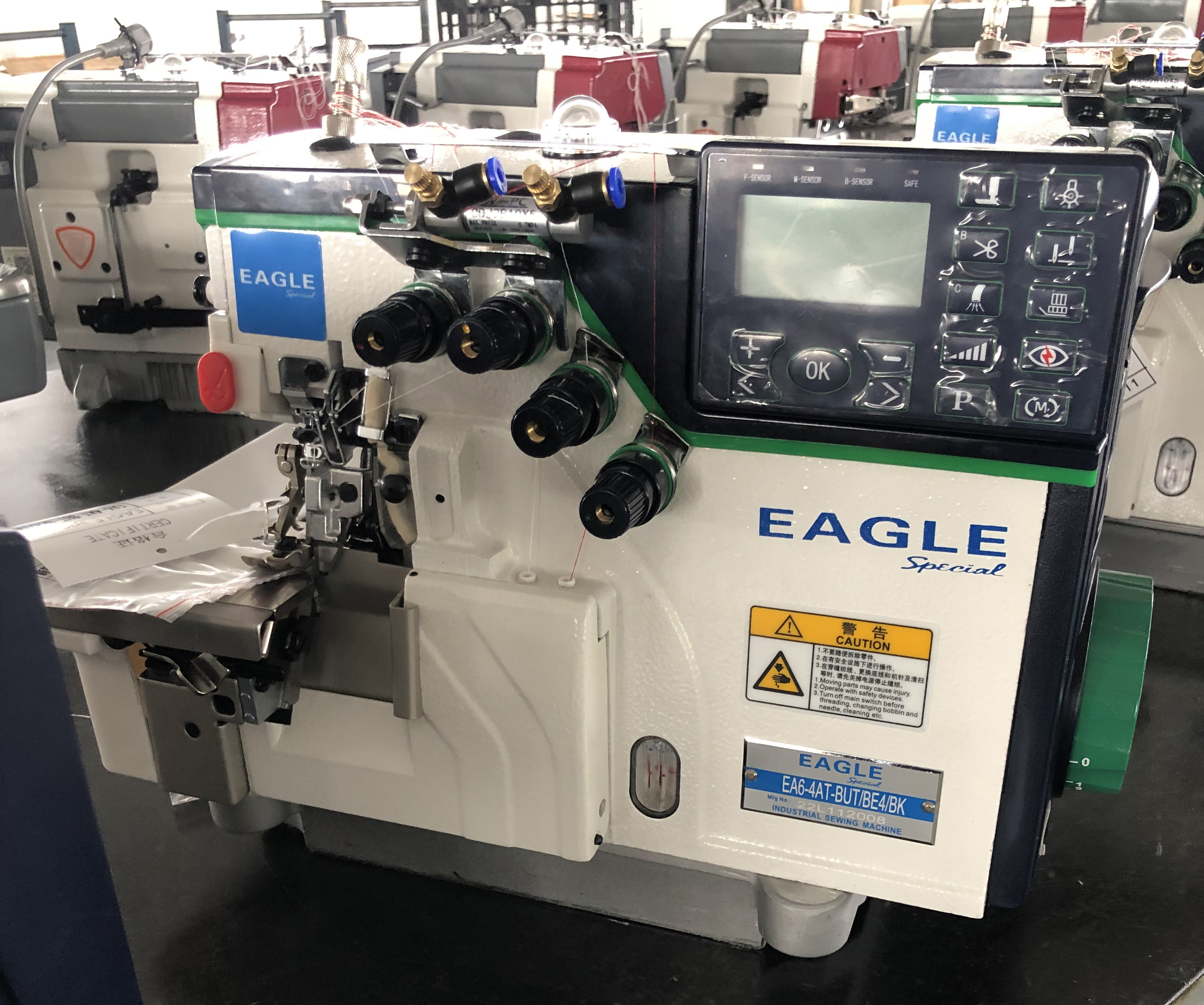 EA6-4AT/EUT Ultra High Speed Four Line Automatic Thread Cutting Overlock Sewing Machine
